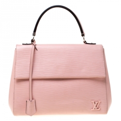 Louis Vuitton NéoNoé MM Rose Ballerine/Red Epi Leather ○ Labellov