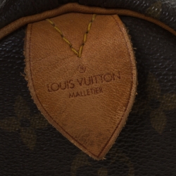 Pre Owned Louis Vuitton Monogram Canvas Speedy 35