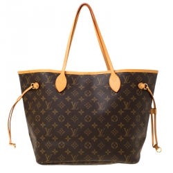 Louis Vuitton Monogram Canvas Neverfull MM Bag