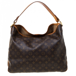 Pre Owned Louis Vuitton Monogram Canvas Delightful MM Bag