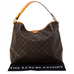 Pre Owned Louis Vuitton Monogram Canvas Delightful MM Bag
