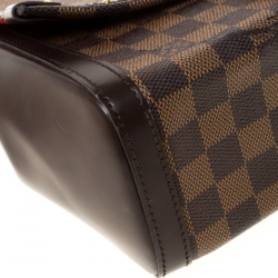 Pre Owned Louis Vuitton Damier Ebene Canvas Venice Bag 