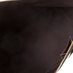 Pre Owned Louis Vuitton Amarante Monogram Vernis Alma GM Bag