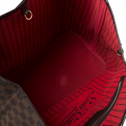 Louis Vuitton Damier Ebene Canvas Neverfull GM Bag
