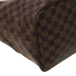 Louis Vuitton Damier Ebene Canvas Neverfull GM Bag