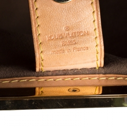 Pre Owned حقيبة لوي فيتون جودي كانفاس مونوغرامي متعددة الألوان سوداء GM