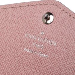 Louis Vuitton Rose Nacre Epi Leather Sarah Wallet