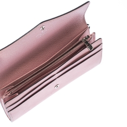 Louis Vuitton Rose Nacre Epi Leather Sarah Wallet
