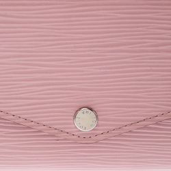 Louis Vuitton Rose Nacre Epi Leather Sarah Wallet