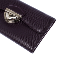 Louis Vuitton Cassis Epi Leather Eugenie Wallet