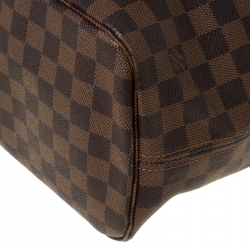 Louis Vuitton Damier Ebene Canvas Neverfull MM Bag