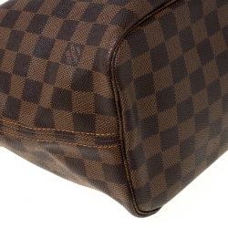 Louis Vuitton Damier Ebene Canvas Neverfull MM Bag