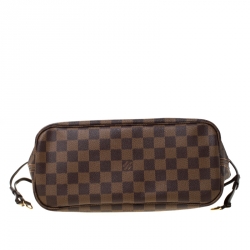 Louis Vuitton Damier Ebene Canvas Neverfull PM Bag