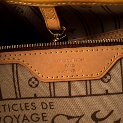 Louis Vuitton Monogram Canvas Neverfull MM Bag
