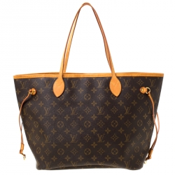 Louis Vuitton Monogram Canvas Neverfull MM Bag