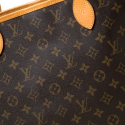 Louis Vuitton Monogram Canvas Neverfull MM Bag
