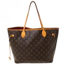 Louis Vuitton Monogram Canvas Neverfull MM Bag