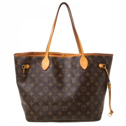 Louis Vuitton Monogram Canvas Neverfull MM Bag