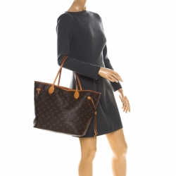 Louis Vuitton Monogram Canvas Neverfull MM Bag