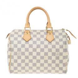 مملوكة مسبقًا حقيبة لوي فيتون سبيدي 25 داميير أزور