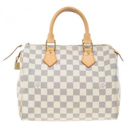 مملوكة مسبقًا حقيبة لوي فيتون سبيدي 25 داميير أزور