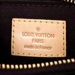 Pre Owned Louis Vuitton Amarante Monogram Vernis Alma BB Bag