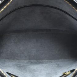 Pre Owned Louis Vuitton Black Epi Leather Lussac Tote Bag