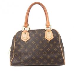 Pre Owned Louis Vuitton Monogram Canvas Manhattan PM Satchel