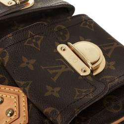 Pre Owned Louis Vuitton Monogram Canvas Manhattan PM Satchel