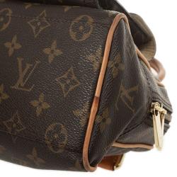 Pre Owned Louis Vuitton Monogram Canvas Manhattan PM Satchel