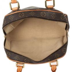 Pre Owned Louis Vuitton Monogram Canvas Manhattan PM Satchel