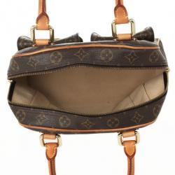 Pre Owned Louis Vuitton Monogram Canvas Manhattan PM Satchel