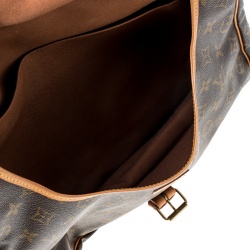 Pre Owned Louis Vuitton Monogram Canvas Saumur 35 Messenger Bag