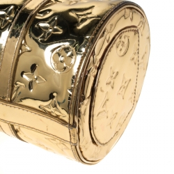 مملوكة مسبقًا حقيبة لوي فيتون ميرور بابيليون ذهبي مونوغرامي إصدار محدود