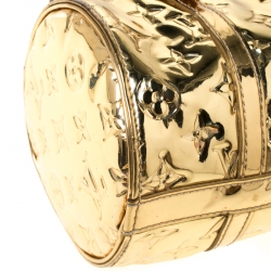 مملوكة مسبقًا حقيبة لوي فيتون ميرور بابيليون ذهبي مونوغرامي إصدار محدود