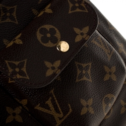 Pre Owned Louis Vuitton Monogram Canvas Partition Wristlet