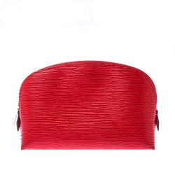 Louis Vuitton Piment Epi Leather Cosmetic Pouch - Yoogi's Closet