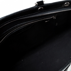 مملوكة مسبقًا حقيبة لوي فيتون بريه جلد أيبي أليكتريك سوداء MM