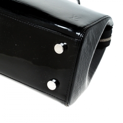 مملوكة مسبقًا حقيبة لوي فيتون بريه جلد أيبي أليكتريك سوداء MM