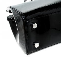 مملوكة مسبقًا حقيبة لوي فيتون بريه جلد أيبي أليكتريك سوداء MM