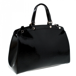 مملوكة مسبقًا حقيبة لوي فيتون بريه جلد أيبي أليكتريك سوداء MM