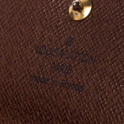 Pre Owned محفظة لوي فيتون كومباكت قلاب كانفاس مونوغرامي 