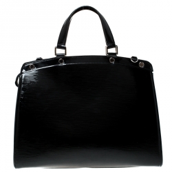 Pre Owned Louis Vuitton Black Electric Epi Leather Brea GM Bag