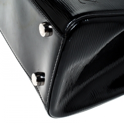 Pre Owned Louis Vuitton Black Electric Epi Leather Brea GM Bag