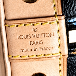 Pre Owned Louis Vuitton Black Monogram Multicolore Alma PM Bag