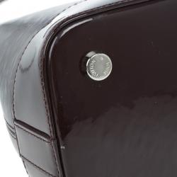 مملوكة مسبقًا Louis Vuitton Quetshe Patent Epi Leather Mirabeau Tote