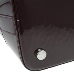 مملوكة مسبقًا Louis Vuitton Quetshe Patent Epi Leather Mirabeau Tote