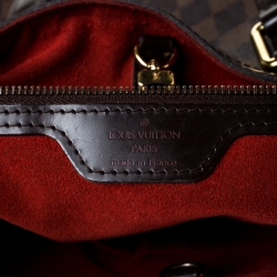 Pre Owned Louis Vuitton Damier Ebene Canvas Hampstead PM Bag