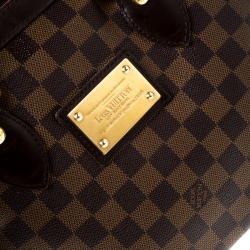 Pre Owned Louis Vuitton Damier Ebene Canvas Hampstead PM Bag