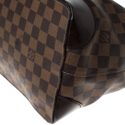 Pre Owned Louis Vuitton Damier Ebene Canvas Hampstead PM Bag